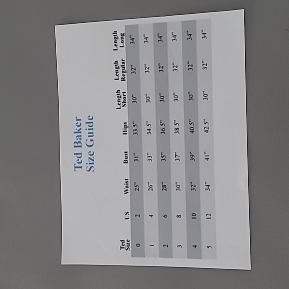 Ted Baker Lavanna Scpnck Metallic Vest Top Size 4 - Picture 9 of 9